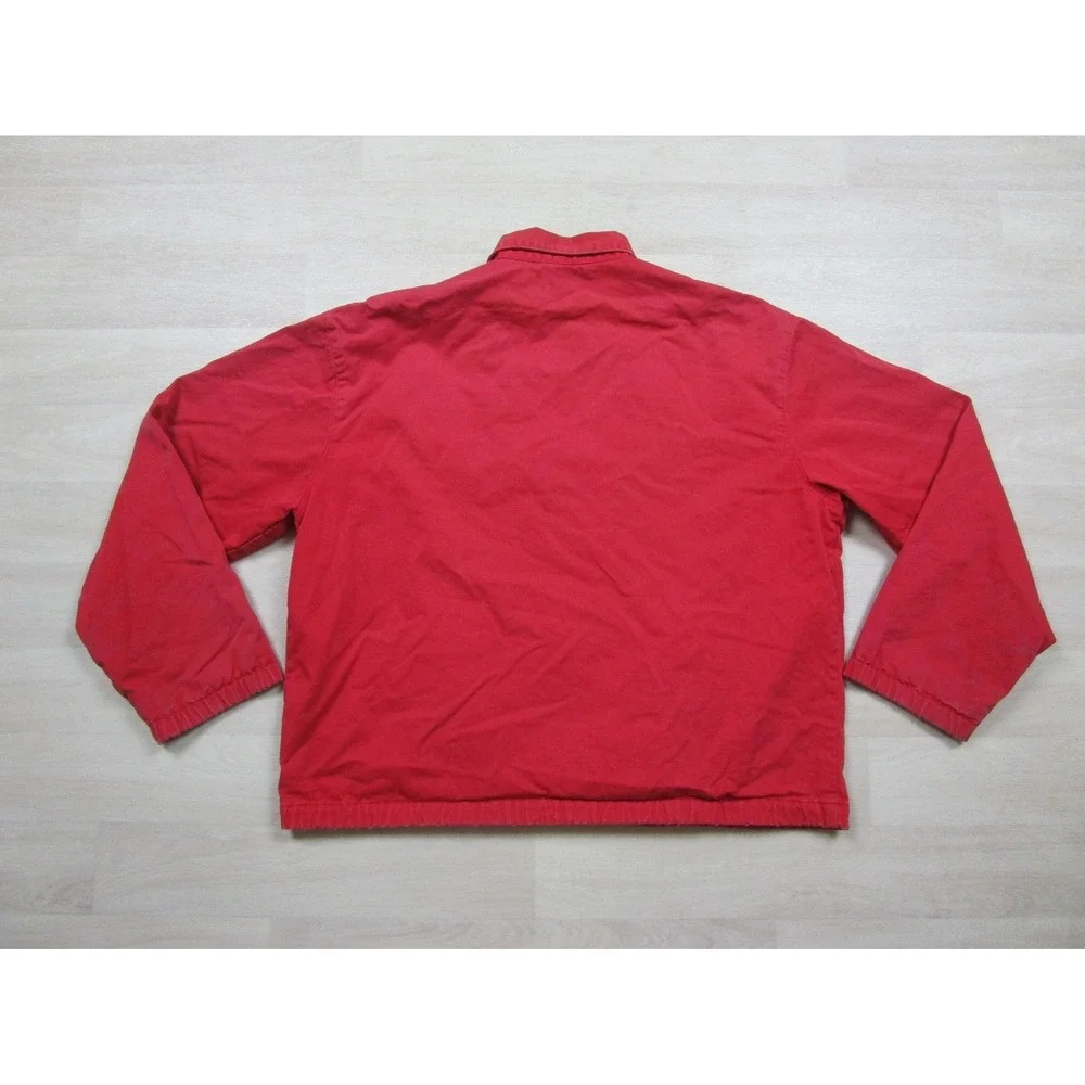 Vintage 90s Polo Ralph Lauren Harrington Jacket Men's (L) Plaid Lined Preppy